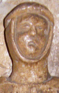 Warwick - St Mary Thomas Beauchamp 1369 and wife Katherine mortimer 1369 weeper 19 male civilian